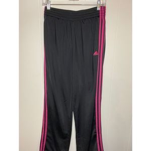 Adidas Pink Striped Sweats Size Medium